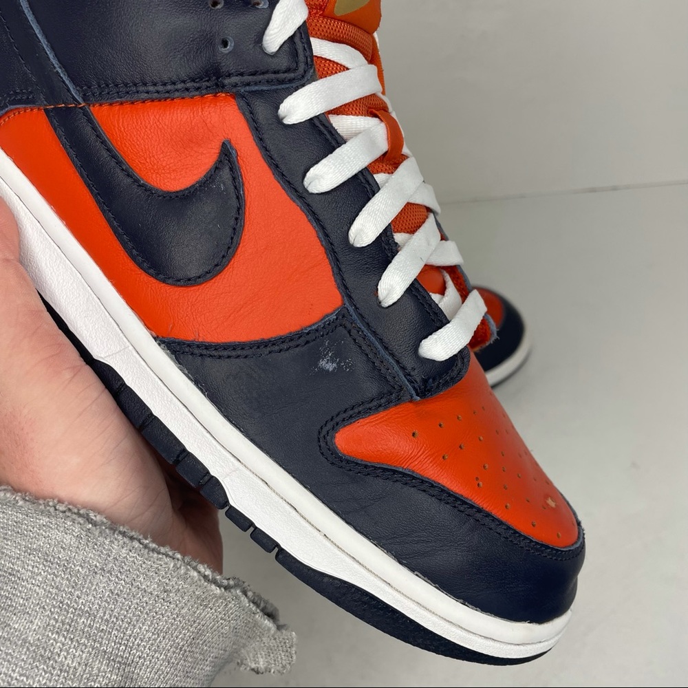 Nike Dunk Low SP “Champs Colors” CU1727-800 WORN - Picture 9 of 11